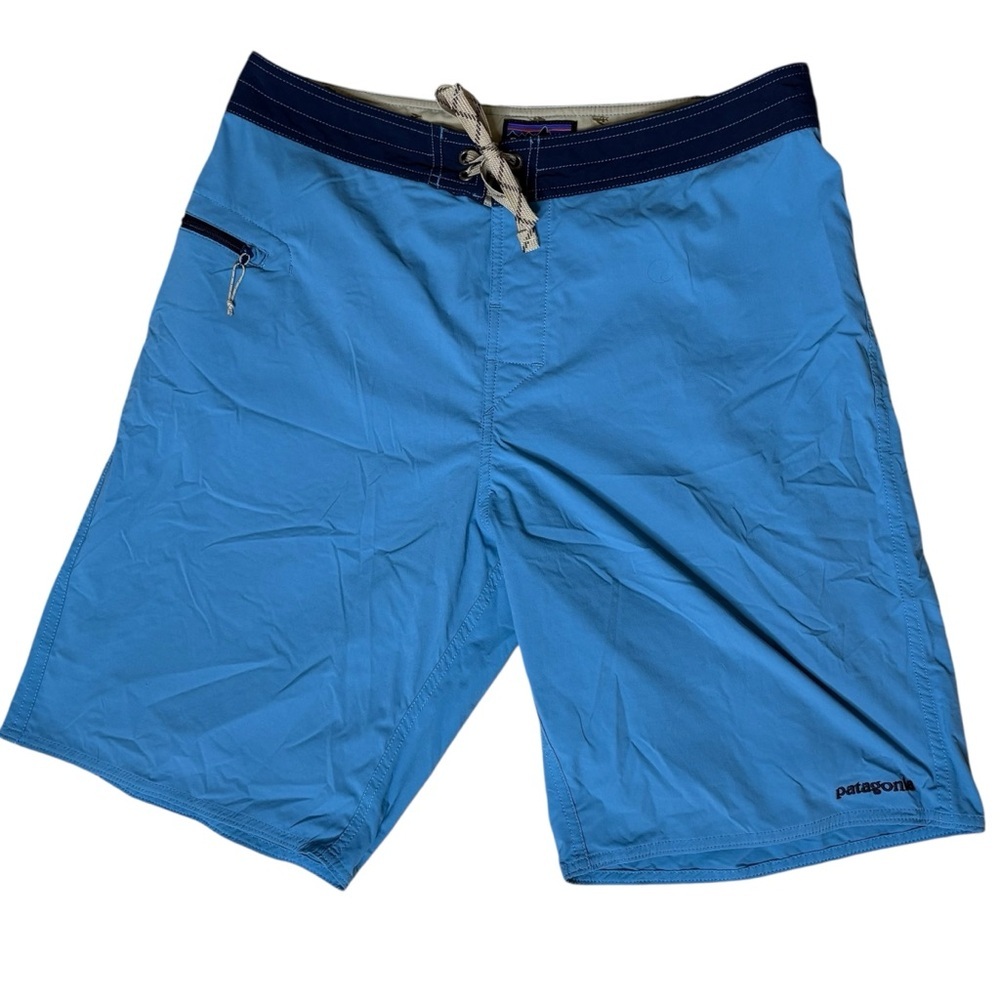 Patagonia Blue Board Shorts Lightweight Swimwear